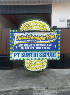 Papan Bunga Duka di Pasrepan